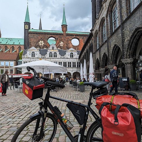 Marktplatz in Lübeck