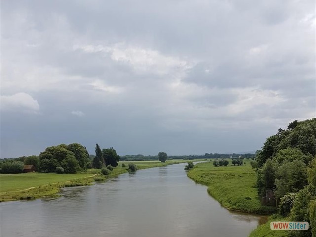 Die Weser bei Petershagen