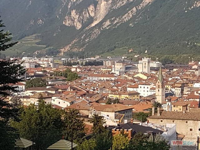 Blick auf Trento